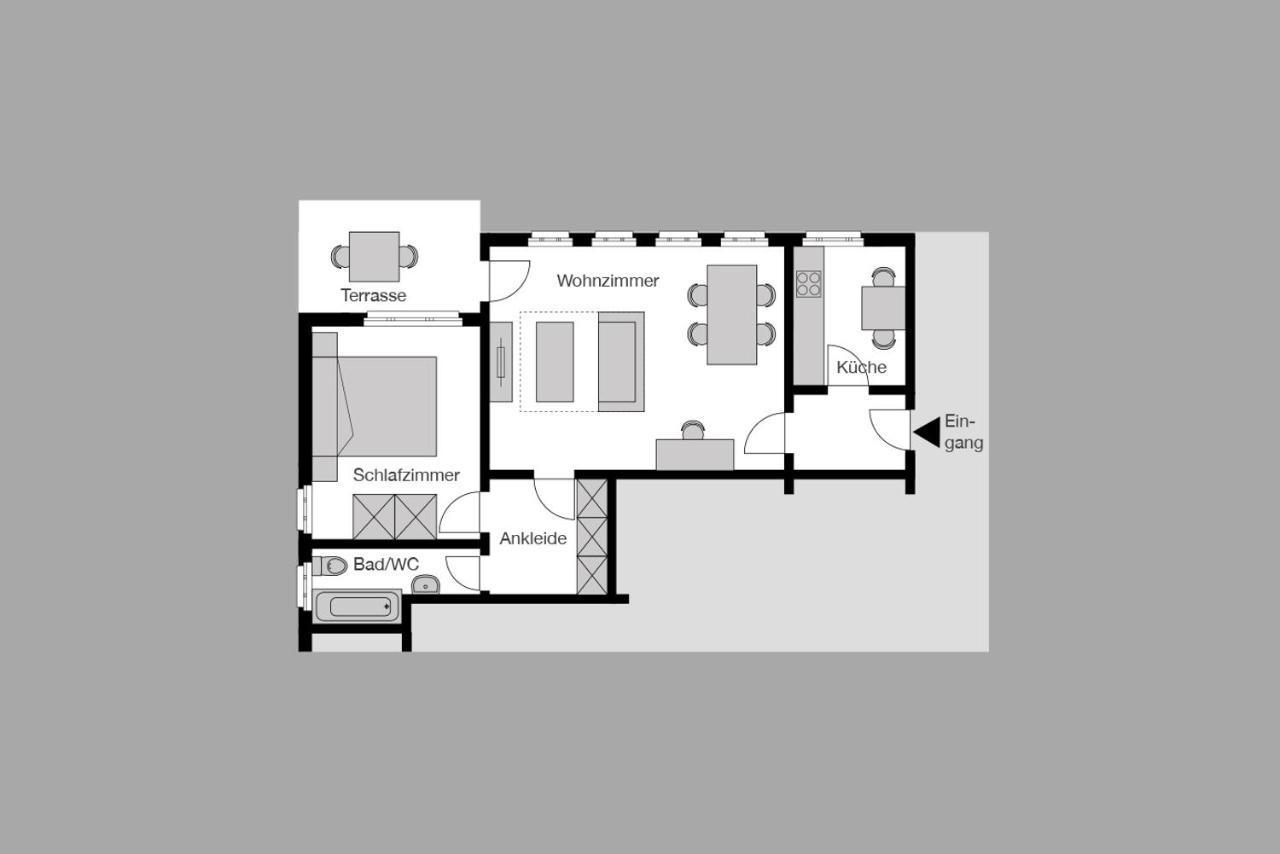 City Stay Furnished Apartments - Faesenstaubstrasse Schaffhausen Exterior foto