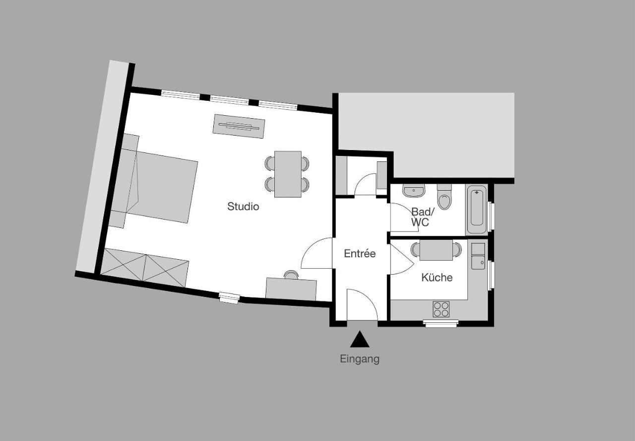 City Stay Furnished Apartments - Faesenstaubstrasse Schaffhausen Exterior foto
